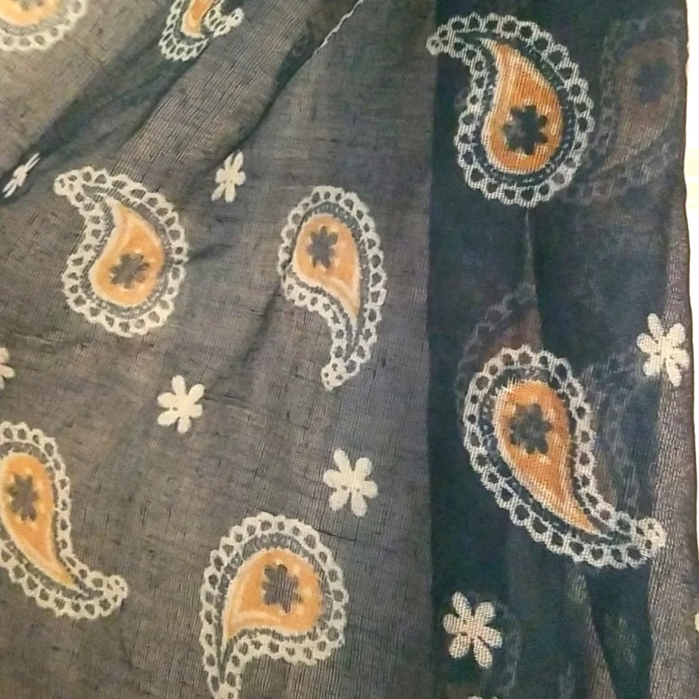 Infinity Scarf Bundle, 3 for $8, Blue Pattern, Blue Solid, Light Gray